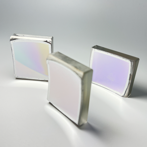 Grelha de difração de transmissão holográfica <span class=keywords><strong>UV</strong></span> <span class=keywords><strong>Vis</strong></span> IR de vidro óptico BK7 25*25*6mm 300-900nm - Product Image 6