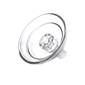 Cazoleta <span class=keywords><strong>de</strong></span> vidrio para shisha/narguile <span class=keywords><strong>de</strong></span> 14 mm <span class=keywords><strong>de</strong></span> diámetro para soporte <span class=keywords><strong>de</strong></span> carbón metálico <span class=keywords><strong>de</strong></span> 18.8 mm <span class=keywords><strong>de</strong></span> diámetro, accesorios para fumar con embalaje en caja. - Product Image 2