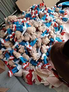 Gran oferta lindo colgante de puntada de <span class=keywords><strong>estrella</strong></span> púrpura muñeca de juguete de peluche personalizable ODM bolsa de puntada de dibujos animados para colgar de <span class=keywords><strong>Navidad</strong></span> bebé ponderado - Product Image 4