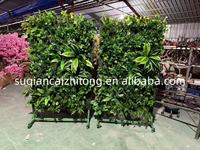 Tanaman Plastik Simulasi Bagang, Dinding Hijau, Rumput Palsu, Penghijauan Dalam Ruangan, Dekorasi Toko Buah, Bunga Buatan, Papan Nama Pernikahan