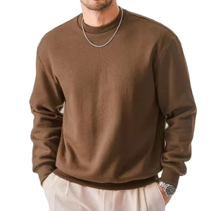 Sweat-shirts imprimés et brodés à col rond, coupe classique, manches régulières, en coton de haute qualité, pour vêtements décontractés de créateur OEM, livraison rapide - Product Image 1
