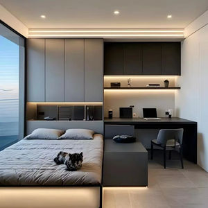 Fabricant de lits pour enfants sous un <span class=keywords><strong>lit</strong></span> mezzanine pour enfants <span class=keywords><strong>avec</strong></span> bureau armoire et lits superposés <span class=keywords><strong>en</strong></span> duvet garde-robe <span class=keywords><strong>en</strong></span> bois pour bébé - Product Image 1