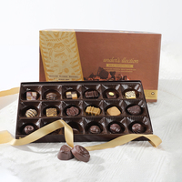 Boîte à chocolat en carton pliable carrée de luxe personnalisée, recyclable, avec estampage à chaud en feuille d'or, impression bronzée, magnétique