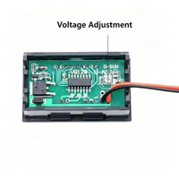 Medidor Digital de Voltaje y Capacidad de Batería de 12V 24V 36V 48V 60V 72V 84V para Baterías de Plomo-Ácido y Litio para Bicicletas Eléctricas