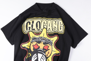 เสื้อยืดพิมพ์ลาย Glo Gang <span class=keywords><strong>Boyz</strong></span> Worldwide สำหรับผู้ชาย ผู้หญิง เสื้อผ้า unisex สไตล์ลำลอง เสื้อยืดหลวมๆ เสื้อยืดท็อปส์ - Product Image 6