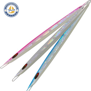 Señuelo de Pesca Estilo Japonés Ya Jie, 200g, Color Plateado Láser con Polvo Azul, para Pesca en Mar, Trolling, Carpa y Pesca de Fondo - Product Image 4