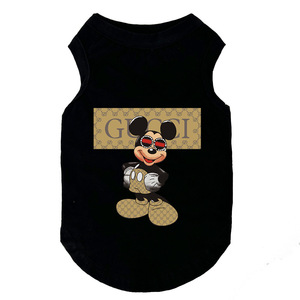 Manteaux et vestes haut de gamme pour petits chiens et chats, conçus par des designers de <span class=keywords><strong>Petshop</strong></span>, respirants et confortables en coton, pour le printemps et l'été, tailles XS à XXL - Product Image 3