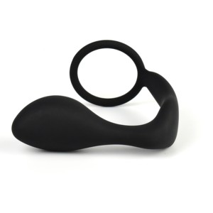 STELLAR PATH Masseur de prostate en silicone pour retarder l'éjaculation, plug anal, jouets pour adultes gays, anneau pénien pour hommes - Product Image 1