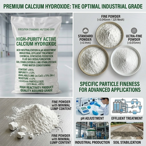 Ossido di Calcio Industriale in Polvere, Alta Purezza 99.6%, per Utilizzo con Scaglie di Plastica HDPE, LDPE o <span class=keywords><strong>PE</strong></span> - Product Image 1