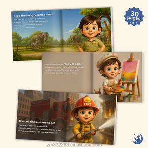 Libro de <span class=keywords><strong>Cuentos</strong></span> Infantil Personalizado con Tapa Dura y Interior Resistente, Divertido para la Hora de Dormir, Libro de <span class=keywords><strong>Cuentos</strong></span> de Barnaby, el Perezoso - Product Image 4