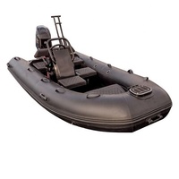 Bateau gonflable, Double coque en aluminium, marine, 360