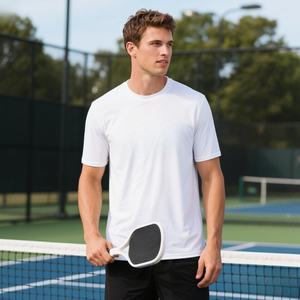 Custom Tennis Pickleball Shirt Uniform Heren Golf Shirts Set Trainingspak Shorts Badminton Basketbal T-Shirt Pickleball Kleding - Product Image 6