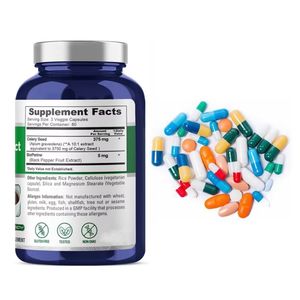 OEM Label pribadi suplemen kelas makanan sehat kapsul ekstrak biji seledri - Product Image 2