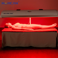 Machine portative de thérapie par la lumière LED Merican panneau de thérapie par la lumière infrarouge proche dispositif de thérapie par la lumière rouge corps complet