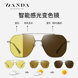 Danda Sunglasses Square Polarized UV400 Anti Glare Lightweight Unisex Driving Outdoor Sports Fishing Cycling - Product Image 5