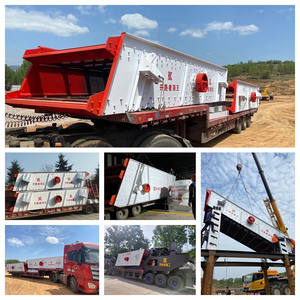 מכונת סינון חול KLZ אמינה למחצבות, אגרגטים וחצץ, מסך רוטט עם מנוע, תיבת הילוכים ומשאבה לעיבוד עפרות - Product Image 5