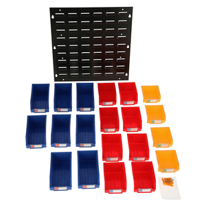 Paneles de Acero Resistentes Ajustables para Montaje en Pared con Rejillas, para Organización de Almacenes y Garajes - Product Image 4