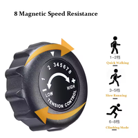 6601 Nouveau modèle de vélo d'exercice pliable en fer pour la maison, pour femmes. Mini vélo de spinning Clime Machine