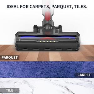 Cabezal de Cepillo de Repuesto para Aspiradora Eléctrica Reutilizable <span class=keywords><strong>Dyson</strong></span> V7 para S SV28, 5 LED, 26 cm, Cerdas en Forma de <span class=keywords><strong>V</strong></span> para Alfombras y Pisos Duros - Product Image 3