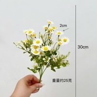 Karangan Bunga Chamomile, Bunga Buatan, Bunga Aster Gaya Eropa, Dekorasi Rumah Bunga Buatan Grosir