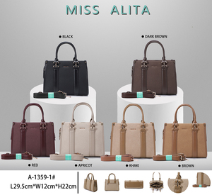Borse a Tracolla in Pelle PU Miss Alita per Donne, Logo Personalizzato, Vendita all'Ingrosso, Borsa Quotidiana da Donna - Product Image 2