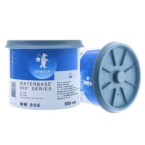 Pintura Basecoat al Agua Avanzada de Alta Resistencia 500ml Rojo Transparente para Reparación y Repintado de Carrocerías de Automóviles, Secado Rápido, Recubrimiento Líquido de Alta Calidad - Product Image 3