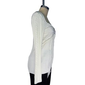 Ropa de Mujer para Principios de Otoño 2024, Nuevo Estilo, Top Chic de Diseño Único, Camiseta Básica Exclusiva, Suéter de Alta Gama - Product Image 4