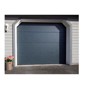 <span class=keywords><strong>Porte</strong></span> <span class=keywords><strong>de</strong></span> <span class=keywords><strong>garage</strong></span> automatique <span class=keywords><strong>de</strong></span> <span class=keywords><strong>type</strong></span> sectionnel à commande à distance en aluminium - Product Image 1