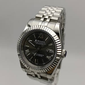 Reloj Mecánico SEILOCE NH35, Diseño Neutral, Calendario Modificado, Cristal de Zafiro, Resistente al Agua, Esfera de 28.5MM, Unisex - Product Image 3