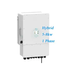 Deye 8000W Hybrid Solar Power Inverter 5KW 7KW Single Phase DC/AC Lithium Battery Home Use SUN-8K-SGO1LP1-EU AC Output Type