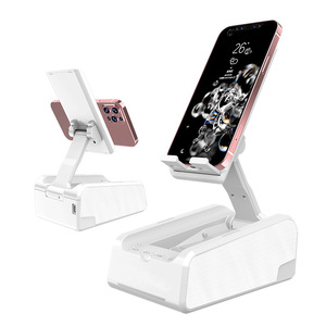 ขาตั้งโทรศัพท์แบบยืดหดได้ 3-in-1 มัลติฟังก์ชั่น สำหรับลำโพง หมุนได้ 360 องศา พร้อมพาวเวอร์แบงค์ สำหรับไลฟ์สด - Product Image 2