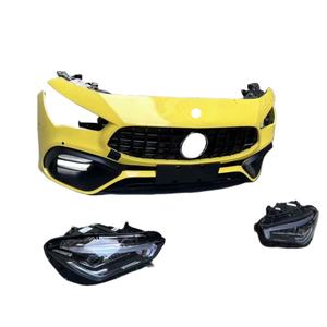 Conjunto de Parachoques Delantero Usado, Radiador, Faros Delanteros, Instalación Atornillable, Alta Calidad, 6 Meses de Garantía para CLA45 <span class=keywords><strong>AMG</strong></span> - Product Image 2