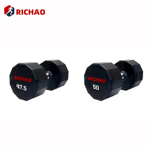 Commercial Gym Dumbbells Custom LOGO Urethane <strong>Dumbells</strong> <strong>Set</strong> <strong>20KG</strong> Free Weights Home Gym Equipment 12 Sides Cpu Dumbbells - Product Image 2