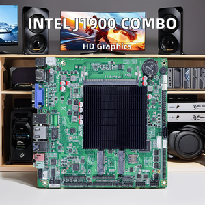 Bo mạch chủ công nghiệp <span class=keywords><strong>CPU</strong></span> Combo <span class=keywords><strong>Intel</strong></span> J1900 DDR3 RAM Bộ vi xử lý HD VGA LVDS DC 12V Lan Mini ITX Bo mạch chủ cho máy tính để bàn - Product Image 2