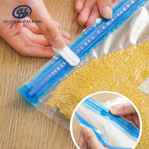 ถุงสูญญากาศพลาสติกแบบใหม่พร้อมวาล์ว ถุงเก็บอาหารแบบใช้ซ้ำได้ - Product Image 6
