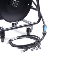 Câble réseau OEM professionnel Cat6 Snake 50-80 mètres 4 canaux robuste blindé tactique RJ45 Mount Microphone Caméra Stock