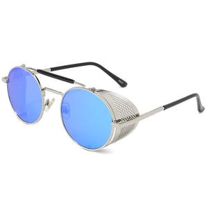 Nuovi <span class=keywords><strong>occhiali</strong></span> <span class=keywords><strong>da</strong></span> <span class=keywords><strong>sole</strong></span> Steampunk in metallo <span class=keywords><strong>per</strong></span> Unisex Creative Punk <span class=keywords><strong>occhiali</strong></span> <span class=keywords><strong>da</strong></span> vista <span class=keywords><strong>da</strong></span> uomo con <span class=keywords><strong>lenti</strong></span> acriliche UV400 - Product Image 6