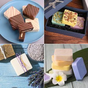 Custom Silicone Body <b>Soap</b> <b>Molds</b> Multiple Shapes Square Oval Corn Pattern LFGB Non Stick Versatile for DIY <b>Soap</b> Making - Product Image 4
