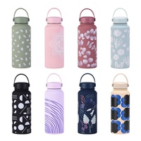 Bouteilles d'eau isothermes de 1L, nouveau style, pour café chaud, produits de sublimation pour fêtes, vente en gros