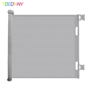 Barrière de sécurité pour bébé en maille portable, pliable, installation intérieure et extérieure, escalier, protection magique pour enfants - Product Image 1