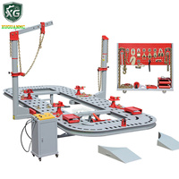 Machine de redressage de châssis pour réparation de carrosserie automobile, certifiée CE, capacité de levage 3500 kg, plaque en manganèse, équipement de réparation Xuguan