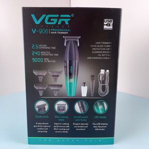Tondeuse à cheveux professionnelle rechargeable haute vitesse V-906 pour hommes, usage en salon de coiffure - Product Image 6