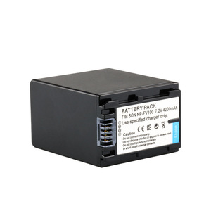 NP-FV100 4200mAh <b>Battery</b> for HDR-XR550E CX550E PJ790 Camcorder CE RoHS Certified 12-Month Warranty in Stock 0-Cycle Premium - Product Image 5