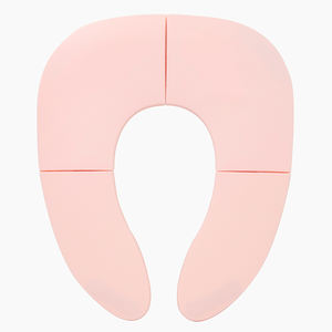 Grands coussinets en silicone antidérapants améliorés Doublures de siège de voyage pliantes réutilisables <span class=keywords><strong>Sac</strong></span> de transport Toilette portable Siège d'entraînement pour bébé - Product Image 2