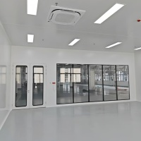 Laboratorium Standar GMP Baru, Ruang Bersih Modular Portabel, Filter HEPA Permeabilitas Tinggi Efisiensi 99,9%, Baja Tahan Karat 304