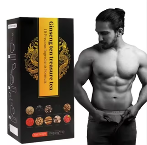Thé aromatisé aux dix trésors chinois NutriCha pour la santé des reins, 15 sachets (150g au total) pour hommes et femmes - Product Image 1