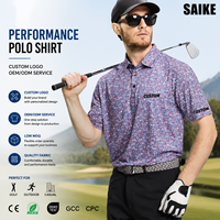 Camiseta de Polo de Golf Personalizada para Equipo, Jersey con Estampado Digital, 92% Poliéster, 8% Elastano, Secado Rápido, Uniforme de Club, Ropa Deportiva de Alto Rendimiento
