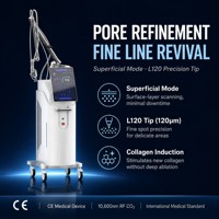 JONTELASER L600 Laser fractionné CO2 pulsé pour le resserrement vaginal, l'élimination des vergetures, le blanchiment de la peau, refroidissement par air haute performance 40W/70W