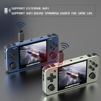 Nouvelle console de jeu portable Anbernic RG351MP, machine de jeu de poche, écran IPS de 3,5 pouces, prise en charge de PS1, Wifi externe, 64 Go, 2400 jeux