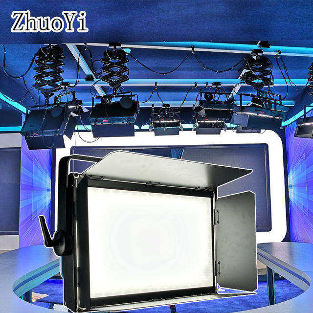 LED Panel Lighting 200W  TV Station Panel Lighting for Meeting Room Project Installation Studio Light